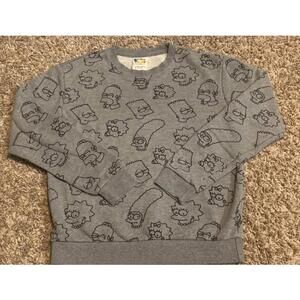 The Simpsons Graphic Sweatshirt by Forever 21 Sm